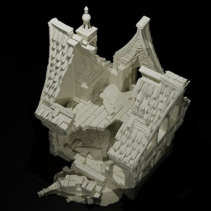 Ruined Cottage - Ruins of Misty Hollow - Www.Shopthatapp.ca