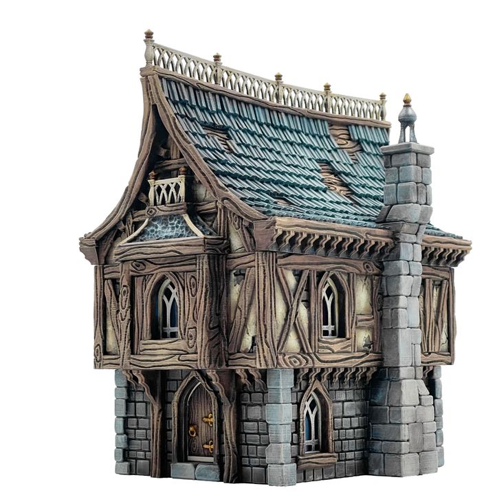 Fantasy House - Medieval Building - Hamlet of Misty Hollow - Www.Shopthatapp.ca