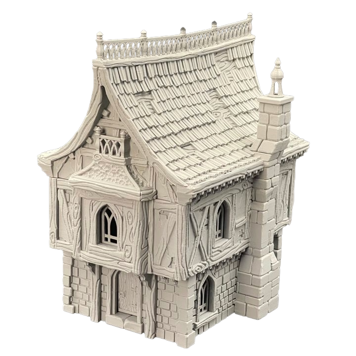 Fantasy House - Medieval Building - Hamlet of Misty Hollow - Www.Shopthatapp.ca