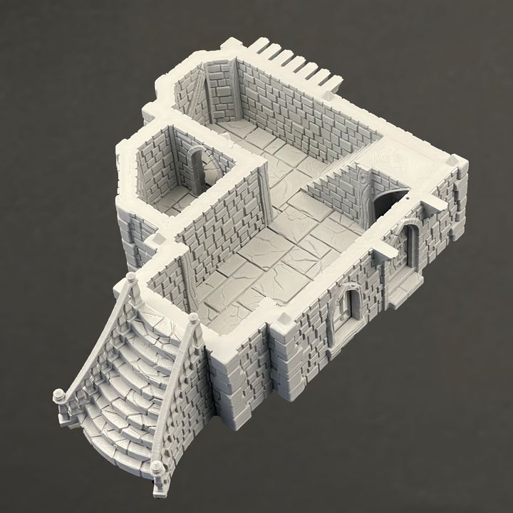 The Mansion - Fantasy Medieval Manor - The Hamlet of Misty Hollow - Www.Shopthatapp.ca