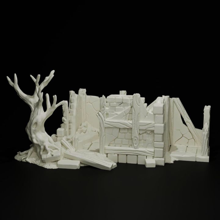 Ruined Storehouse - Ruins of Misty Hollow - Www.Shopthatapp.ca