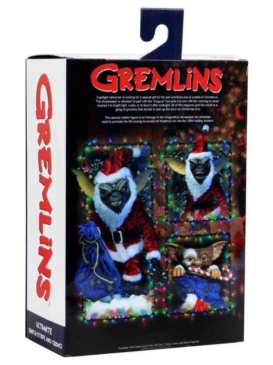 Neca - Gremlins Santa Stripe & Gizmo Action Figure Two-Pack - Www.Shopthatapp.ca