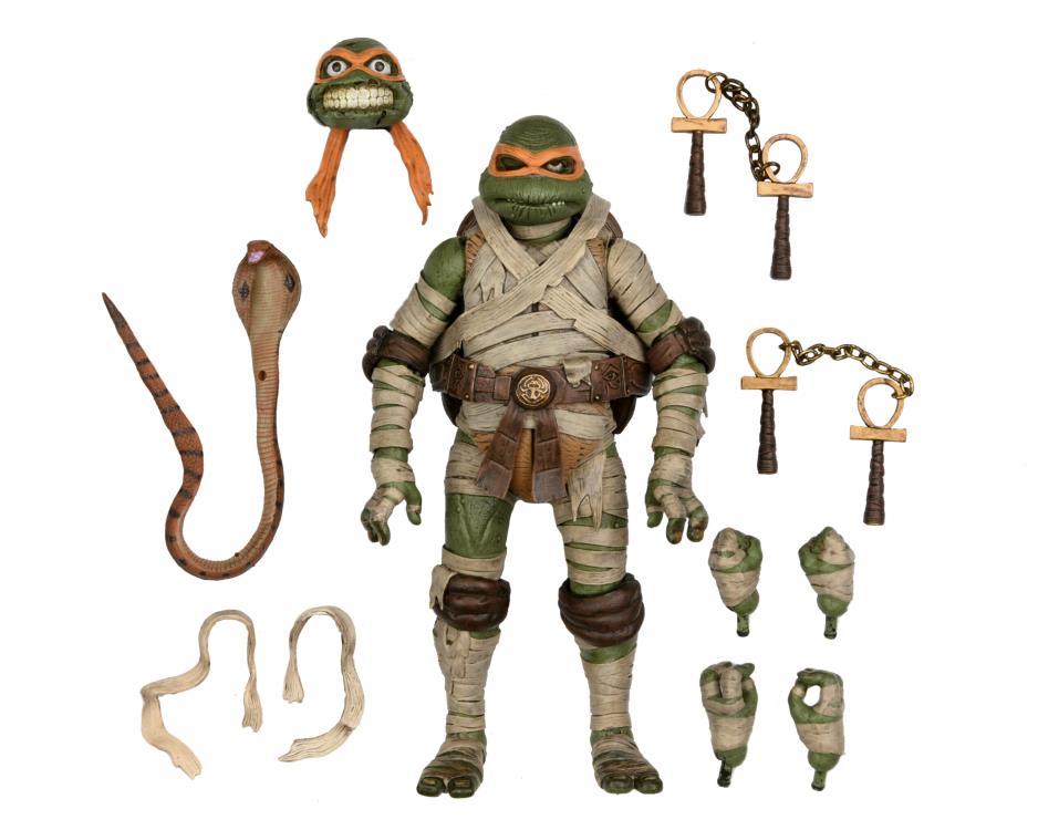 Universal Monsters x Teenage Mutant Ninja Turtles Ultimate Michelangelo as The Mummy - Www.Shopthatapp.ca