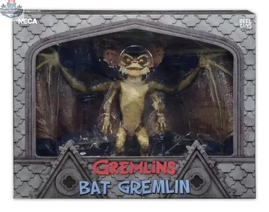 Toy Snowman Gremlins 2 Bat Gremlin action figure from the Ultimate Deluxe Collectibles series, featuring detailed monster design.