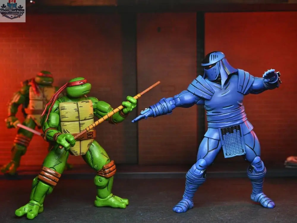 Toy Snowman Teenage Mutant Ninja Turtles Foot Enforcer action figure from Mirage Comics, detailed collectible toy with iconic character design.