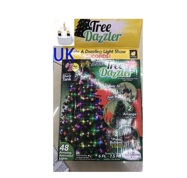 64 and 48 Light Dazzler Christmas Tree Light Show - Shopthatapp.ca