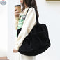 Ins Corduroy Shoulder Bags Drawstring Multi-pocket Handbag Women Underarm Bags - Shopthatapp.ca