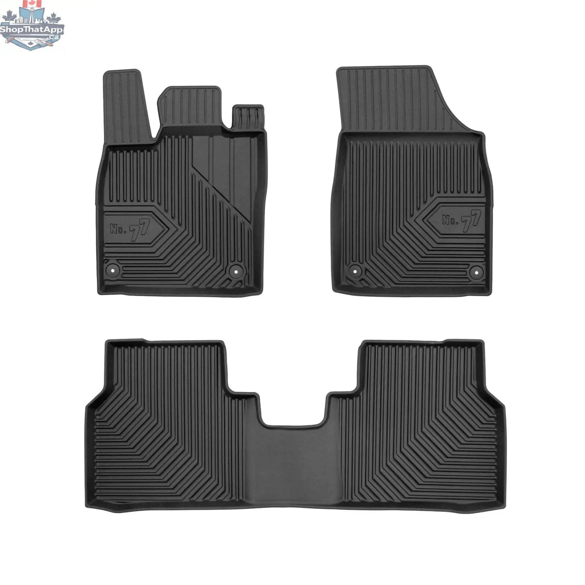 Volkswagen ID.4/ID.5 EV Essential Gummimatten 3-Teilig – Passgenau, Robust & Stilvoll - Shopthatapp.ca