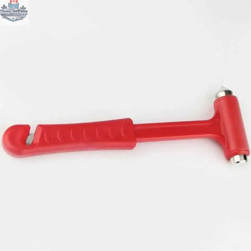 777tech car rescue tool with seat belt cutter and window glass breaker, compact safety hammer for emergency situations