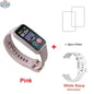 Huawei Band 9 smart band with 1.47-inch AMOLED screen, heart rate monitor, blood oxygen tracking, and 2-week battery life.