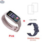 Huawei Band 9 smart band with 1.47-inch AMOLED screen, blood oxygen monitor, heart rate tracker, and 2-week battery life.
