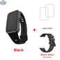Huawei Band 9 smart band with 1.47-inch AMOLED screen, blood oxygen monitor, heart rate tracker, and 2-week battery life.