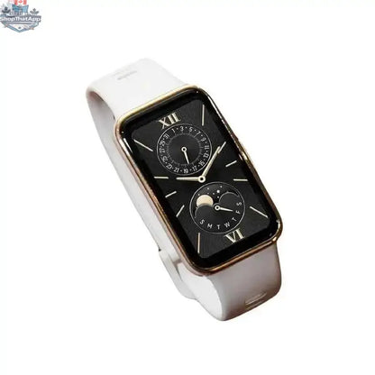 Huawei Band 9 smart band with 1.47-inch AMOLED screen, heart rate monitor, blood oxygen tracking, and long battery life.