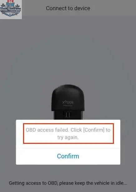 777tech XTOOL Advancer AD20 OBD2 scanner, mini Bluetooth 5.0 car diagnostic tool with full functions, shown connected to a vehicle.