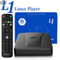 BuzzTV L1 Player high-performance Linux streaming device for audio and video from 777tech, shown with sleek black design and ports.