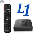 BuzzTV L1 Player high-performance Linux streaming device with remote control and logo display, by 777tech.