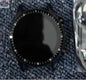 Black Bluetooth Smart Watch by 777tech featuring a digital display, fitness tracking, and sleek modern design.
