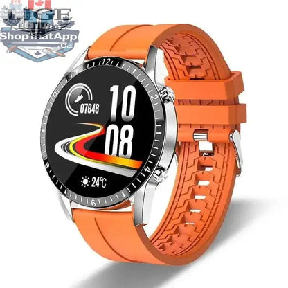 Black Bluetooth Smart Watch by 777tech with digital display and fitness tracking features.