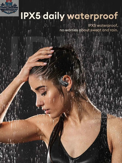 Lenovo EA305 wireless waterproof Bluetooth earphones by 777tech, showing sleek design and in-ear fit for sports and gaming.