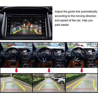 777tech AHD backup camera for Ford Focus MK2 MK3, Mondeo, Ranger, Explorer, C-Max, Kuga, Fiesta, Fusion, with dynamic trajectory display