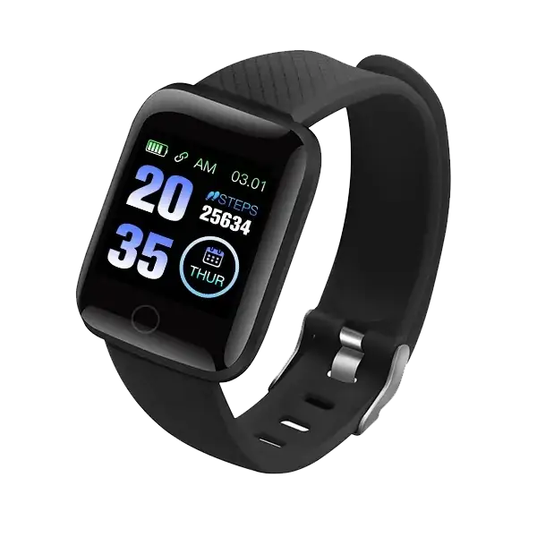 Digital smartwatch by 777tech featuring a sleek design and advanced fitness tracking displayed on a colorful screen.