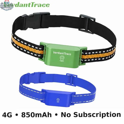 777tech VerdantTrace 4G GPS pet tracker collar with real-time tracking, waterproof design, electronic fence, and 850mAh battery for cats.