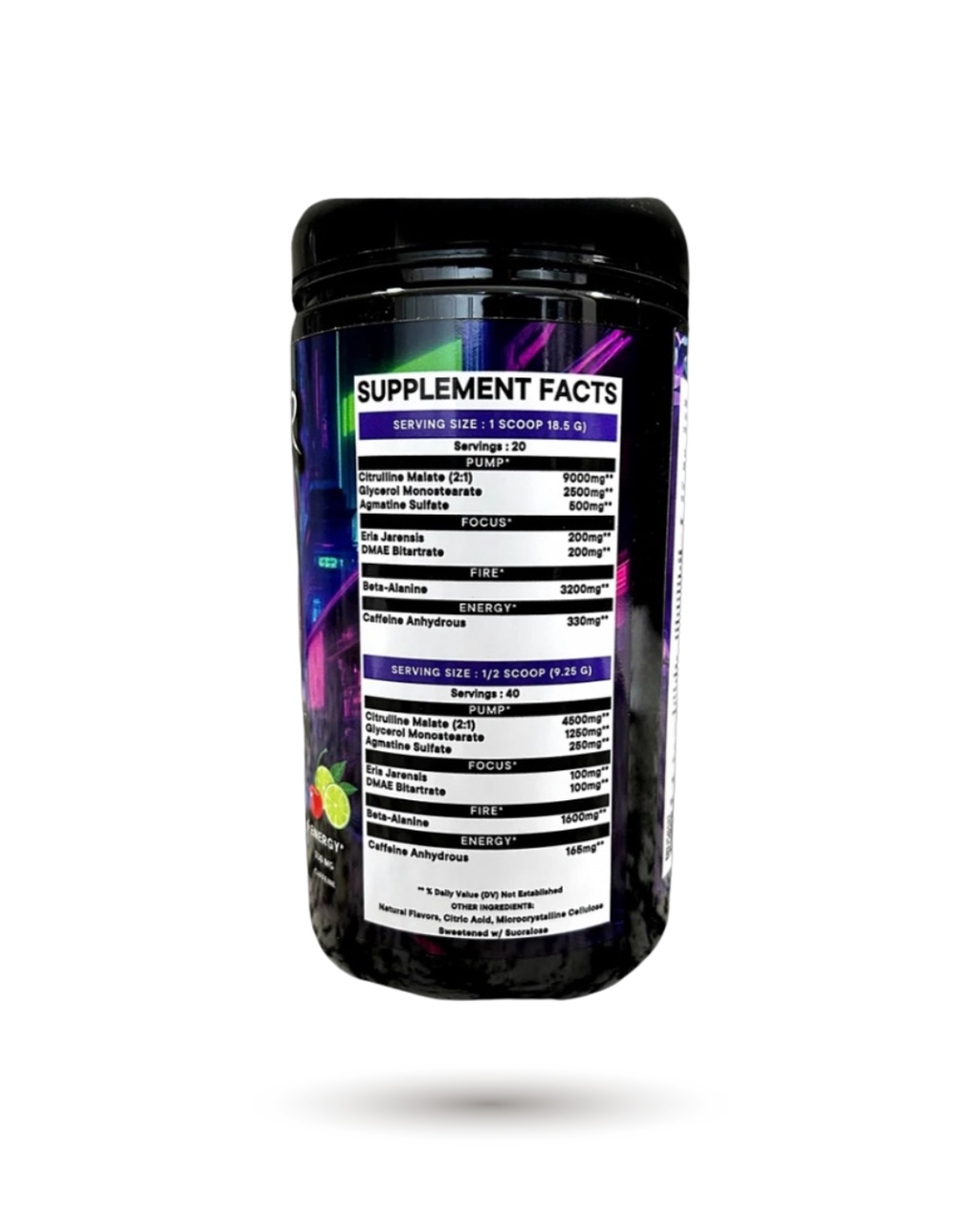 Project M MINDBENDER V5 High Stim Pre-Workout 40/20 Servings - Www.Shopthatapp.ca