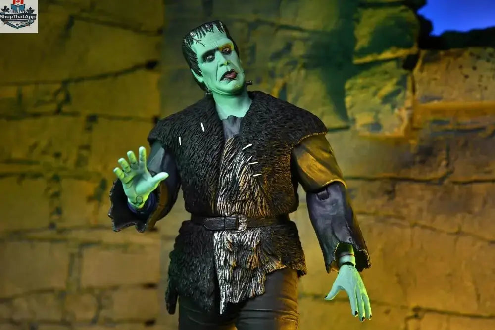 Toy Snowman Neca Herman Munster action figure from Rob Zombie's The Munsters Ultimate Collection, detailed collectible toy figure.