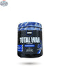 Redcon1 Total War pre-workout powder by BulkBully Supplements, featuring a vibrant red container for energy and focus.