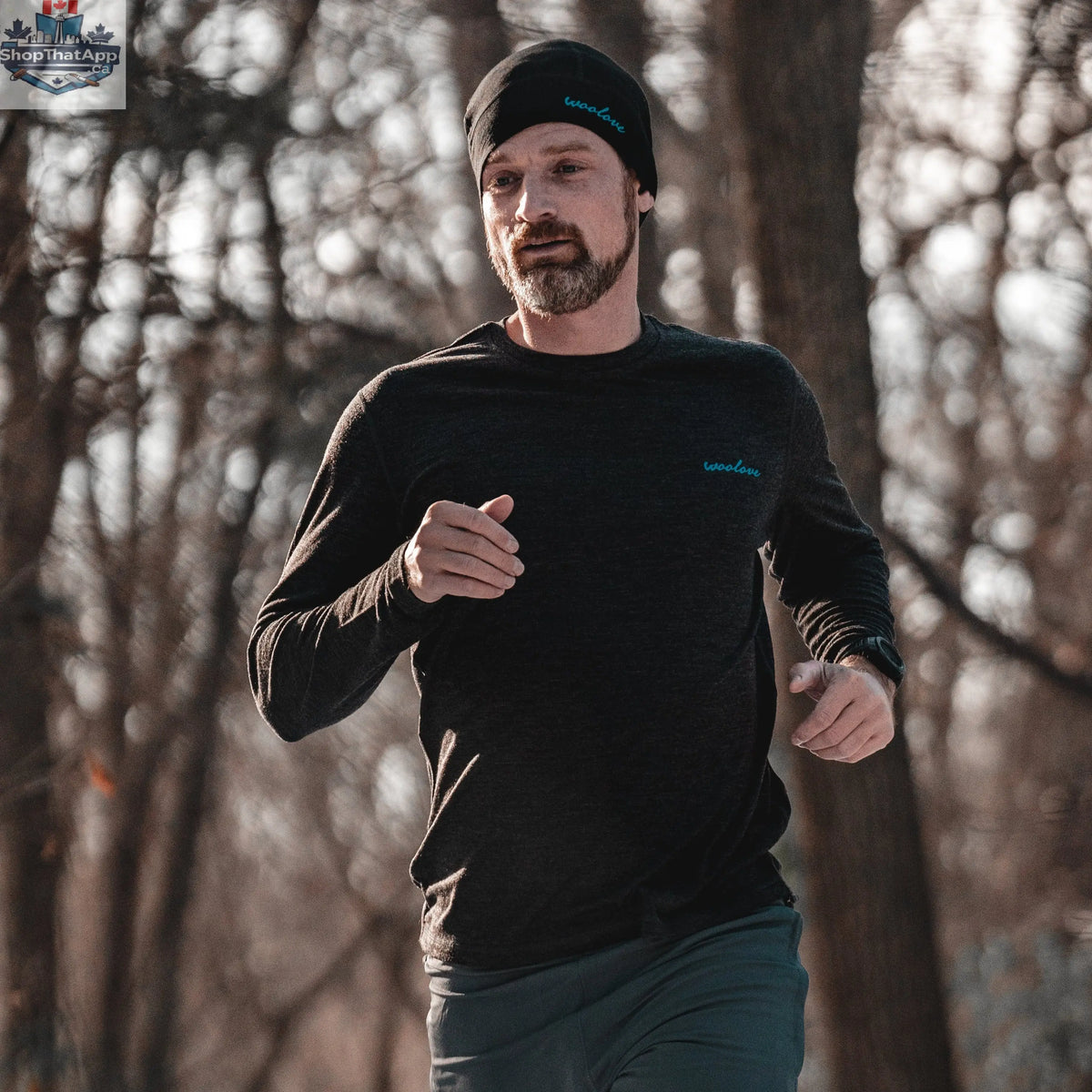Men's Merino Wool Long Sleeve Crew Neck — Midweight - Shopthatapp.ca