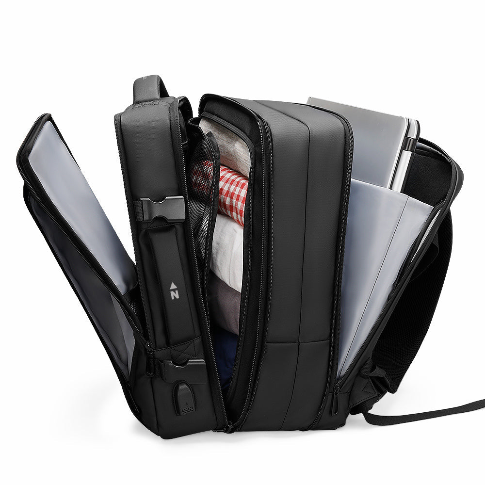 Voyager Expandable Backpack 26L / 38L with Built-in Rain Coat - Shopthatapp.ca