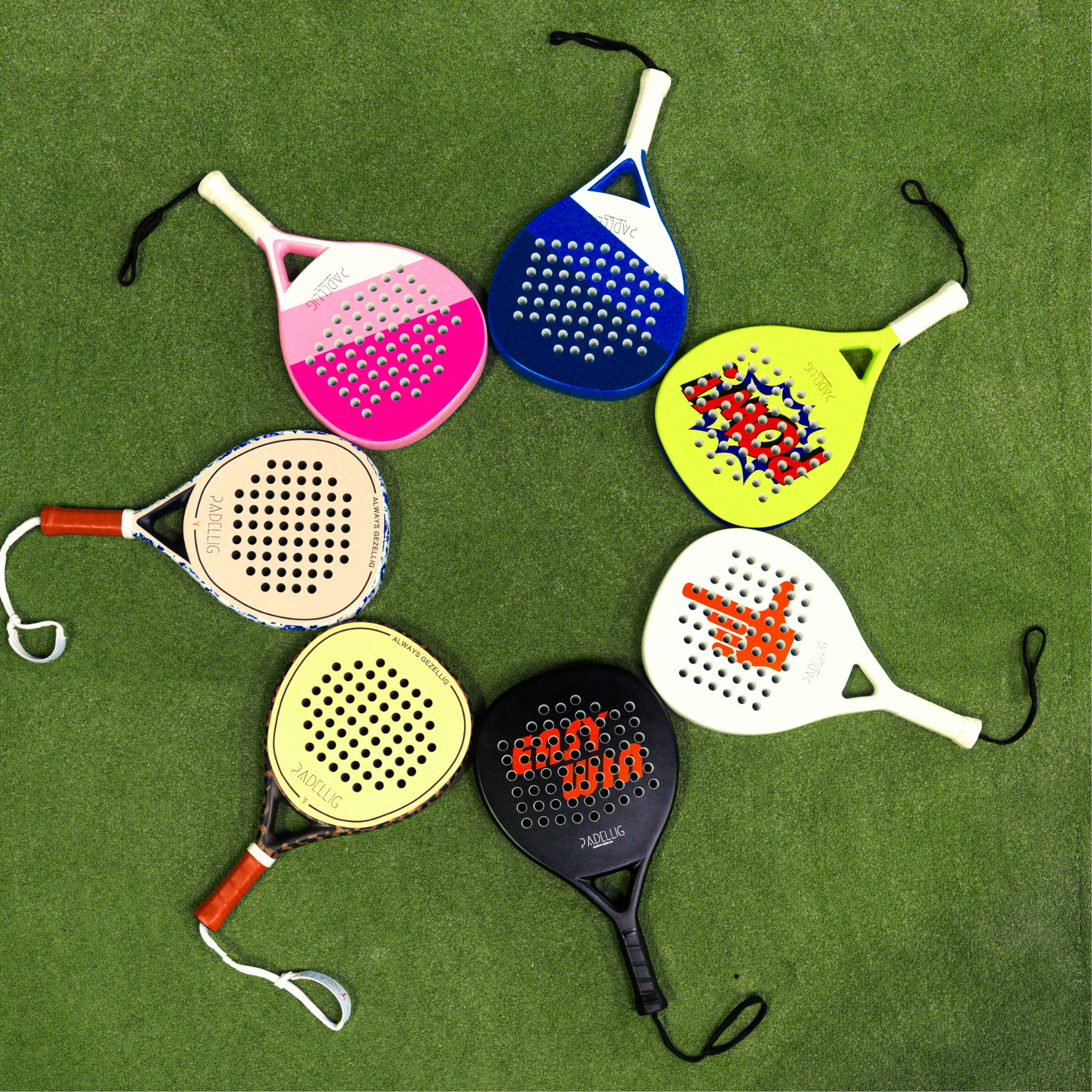 Padelracket Padellig Full Carbon EASY WIN – Inclusief tas & 3 ballen - Shopthatapp.ca