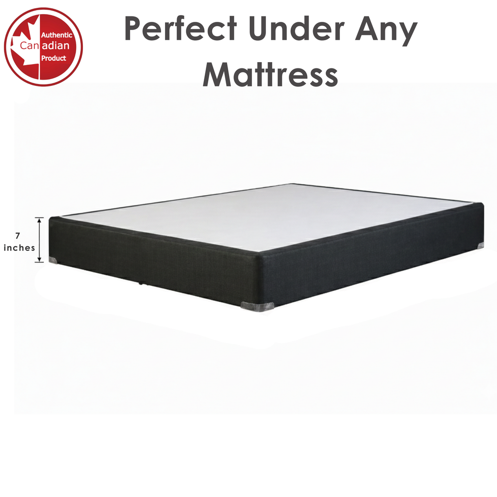 UltraFlex® INFINITY PLUS Mattress and BoxSpring Set Orthopedic Spinal Care, Premium Soy Foam, Eco-friendly Mattress (Made in a Canada) - Shopthatapp.ca
