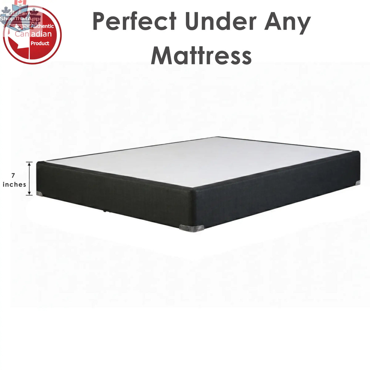 UltraFlex® DreamEasy mattress set with 7-inch medium firm gel-infused comfort, quilted top, and cooling technology for restful sleep.