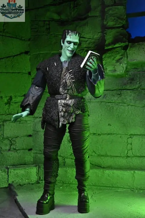 Toy Snowman Neca Herman Munster action figure from Rob Zombie's The Munsters Ultimate Collection, detailed collectible toy with signature features.