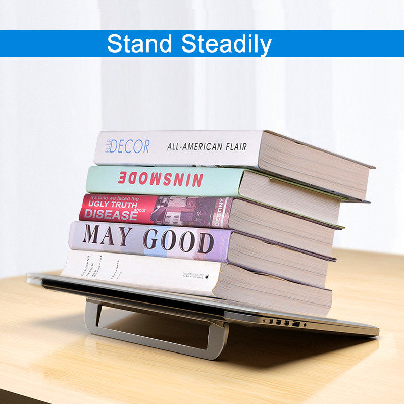 Portable Height-Adjustable Laptop Stand for Desktops