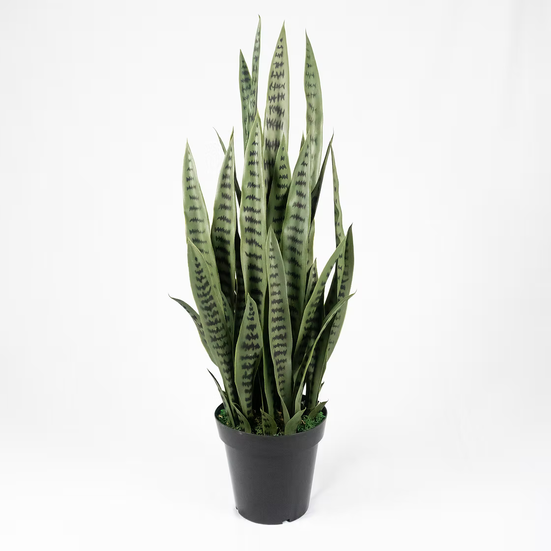 Artificial Snake Plant (Sansevieria) — Lifelike, Low‑Maintenance Indoor Greenery in 32" or 40", Optional Modern Planter