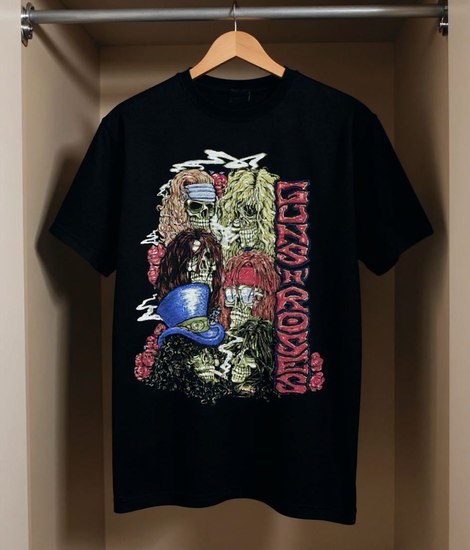 Guns 'N' Roses Vintage Skulls T-Shirt - Www.Shopthatapp.ca