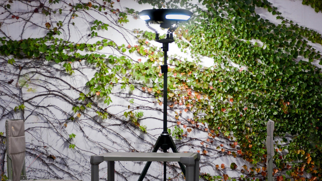TRU De-LIGHT Singing Music Solar LED Light - Strong BT Speaker/Main Light+3 Detachable Multi Mode Lights/Tripod+Carry Bag - Www.Shopthatapp.ca