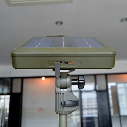 Zoppinh TRU De-LIGHT WORK&PLAY AT NIGHT solar flood light with multi-configuration, high-lumen LED outdoor lighting.