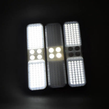 Zoppinh TRU De-LIGHT WORK&PLAY AT NIGHT solar flood light with multi-configuration LED, 3450 lumens for outdoor lighting.