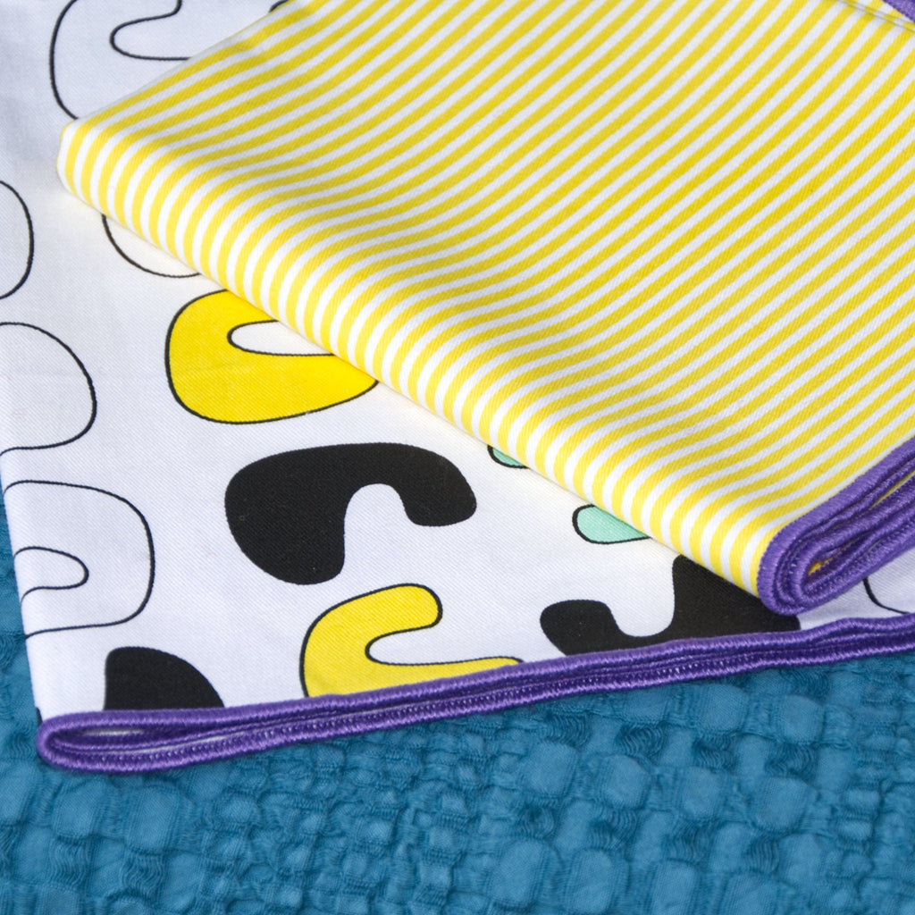 Banker Stripes Tea Towels - Shopthatapp.ca