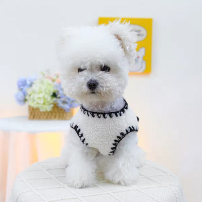 Zelda Vest - Luxury Fur Dog Vest for Stylish Pets - Shopthatapp.ca