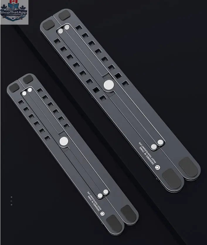 Laptop stand portable aluminum alloy - Shopthatapp.ca