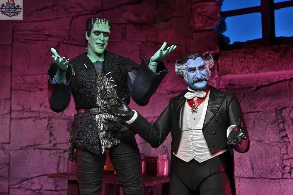 Toy Snowman Neca Herman Munster action figure from Rob Zombie's The Munsters Ultimate Collection, detailed collectible toy.