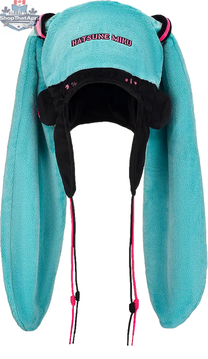 Hatsune Miku character cap from Hawk Collectibles, anime merchandise featuring a vibrant Hatsune Miku design on a stylish cap.