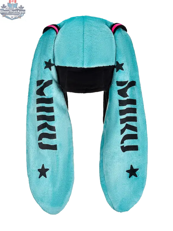 Hatsune Miku character cap from the Character Vocal Series 01 anime merchandise collection, featuring vibrant Miku-themed design.