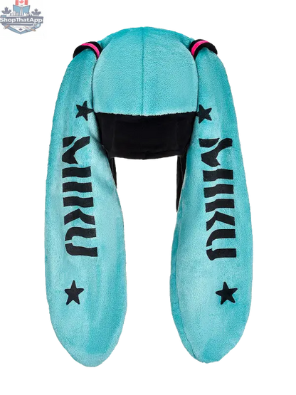 Hatsune Miku character cap from the Character Vocal Series 01 anime merchandise collection, featuring vibrant Miku-themed design.