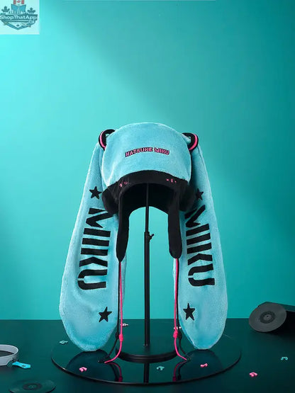 Hatsune Miku character cap from the Character Vocal Series 01 anime merchandise by Hawk Collectibles, featuring Miku's iconic teal color.