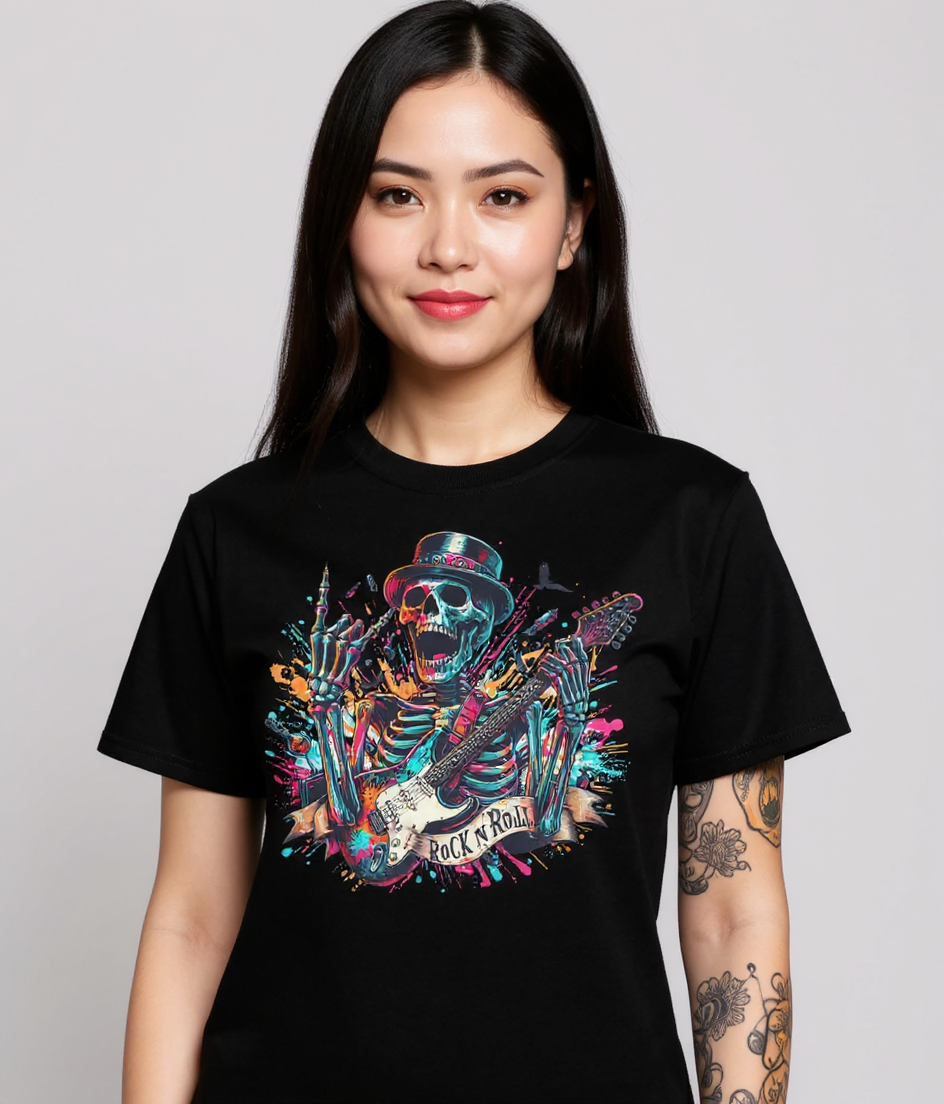 Skelton Rock n Roll Unisex Classic Tee - Www.Shopthatapp.ca